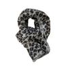 Scarf Winter New High-end Imitation Thickened Warm Cashmere Fluffy Scarf Leopard Print Scarf