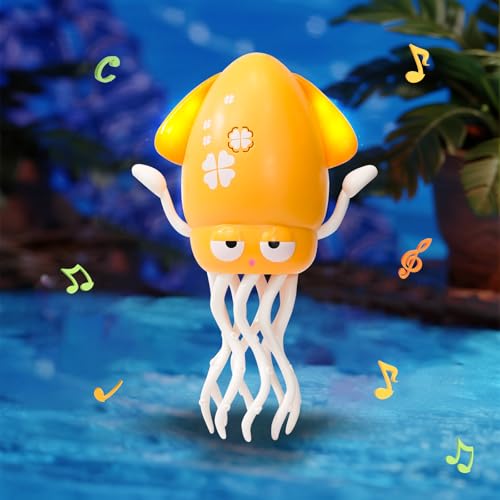 LED Electric Self-Avoiding Octopus, Stress Relief Gift, 8-Legged Action, USB Rechargeable, Interactive Play for Kids, Develops Sensory and Motor Skill
