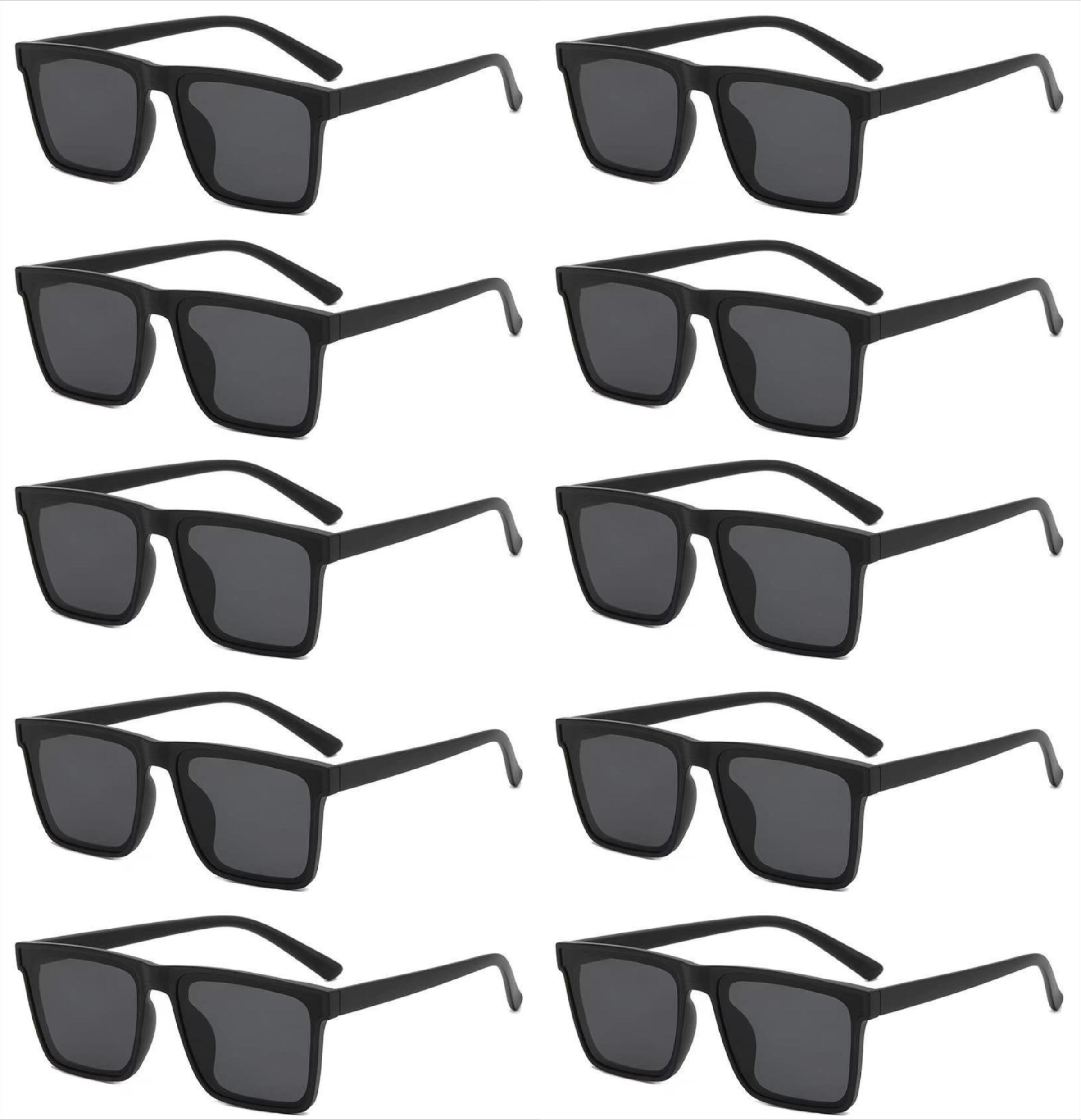 

10pcs Stylish Classical Sunglasses men and women Sunglasses Europe and America Individualized Eyeglasses Durable