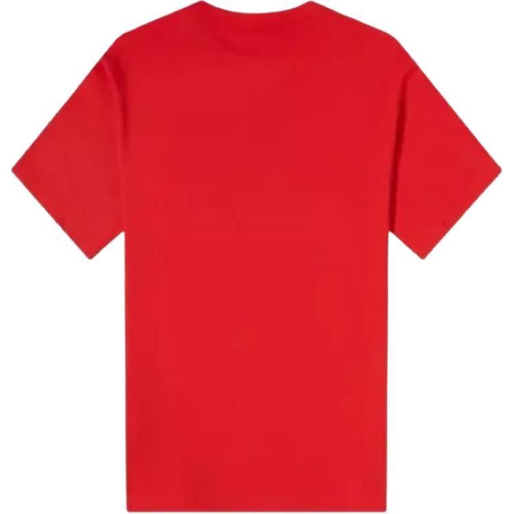 Nike ACG T Shirts Men's Red Crew Neck Moderate Straight Fit DJ3645-657