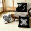 Dark Rock Vocaloid I Love Maretu Heart Pillow Case Pattern Printed Pillowcase For Living Room Sofa Cushion Cover