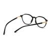 High Quality A pair of pc myopia glasses with high face value and plain glasses frame flat mirror retro myopia glasses online celebrity frame