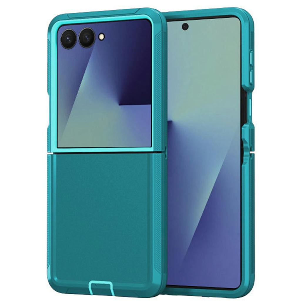 For Samsung Galaxy Z Flip7 5G Case Detachable PC + TPU Drop-Proof Back Cover