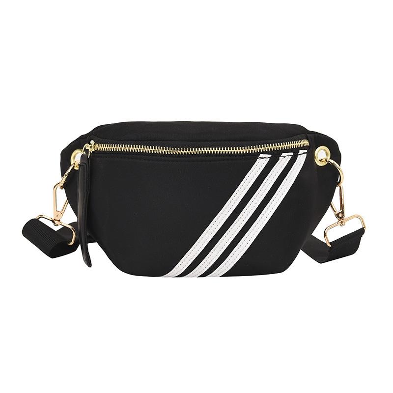 Oxford cloth breast bag women's oblique straddle bag 2025 spring and summer new trendy brand fashion shoulder backpack sports and leisure small bag