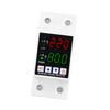 Dual Display Adjustable Voltage Protector Intelligent Over Voltage Under Voltage Over Current Protect Device Home Relay
