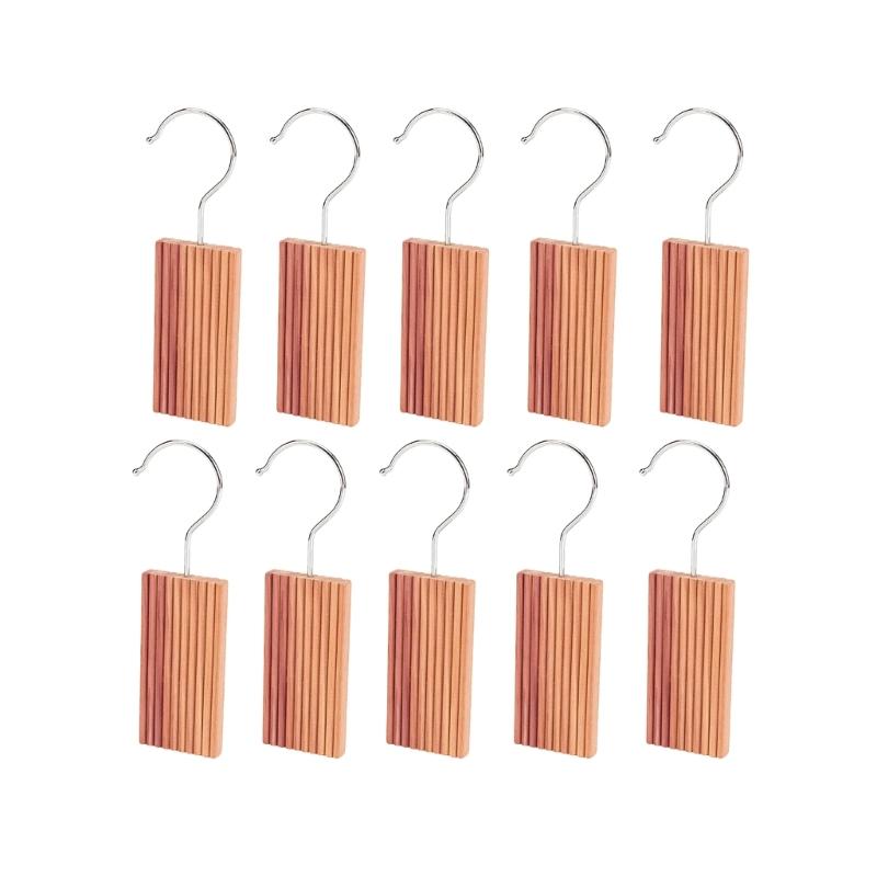 10PCS Natural Cedar Chip for Wardrobes Shoe Cabinet Insect Moth Repelling Odor Eliminators Safe Kids Friendly Deodorizer