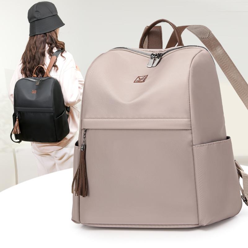 Schoolbag Casual Backpack for Women 1011 New Fashionable Versatile Commuter Backpack for Women, Large Capacity Lightweight Student Bag