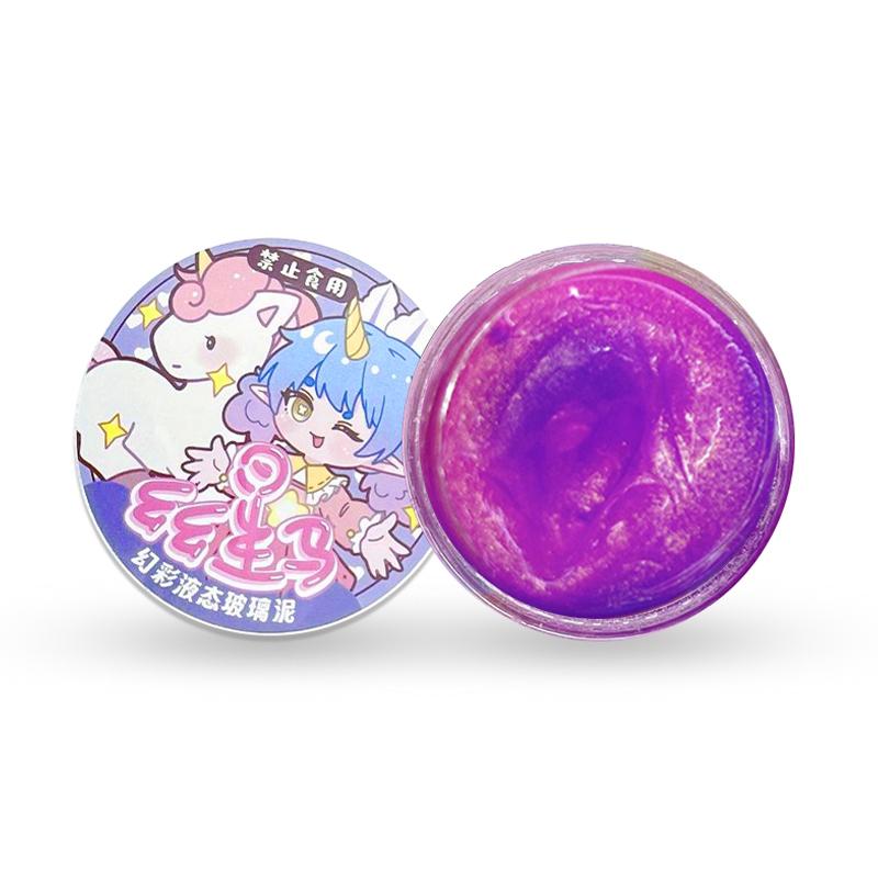 

Барвистий Рідкий Скловидний Слайм Грязь Іграшки для зняття стресу Нелипка Ручна Кристалічна Грязь Іграшка для декомпресії для дітей Дорослих Подарунок A28