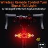 Wireless Remote Control Bike Tail Lights Electric Scooter Rear Light Personal Transportation