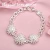 Luxury 925 Sterling Silver 8-inch Exquisite Sea Urchin Bracelet for Women's Fashion Wedding Accessories, Gifts, and Parties