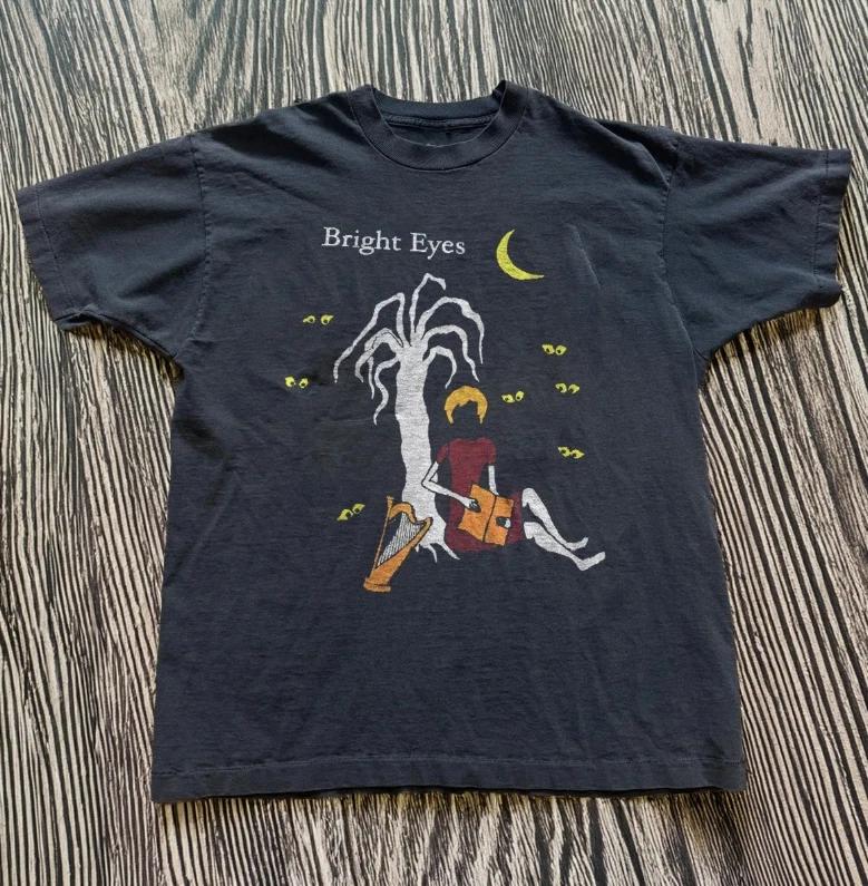90 s Bright Eyes Band Unisex Black T-shirt S-5XL M