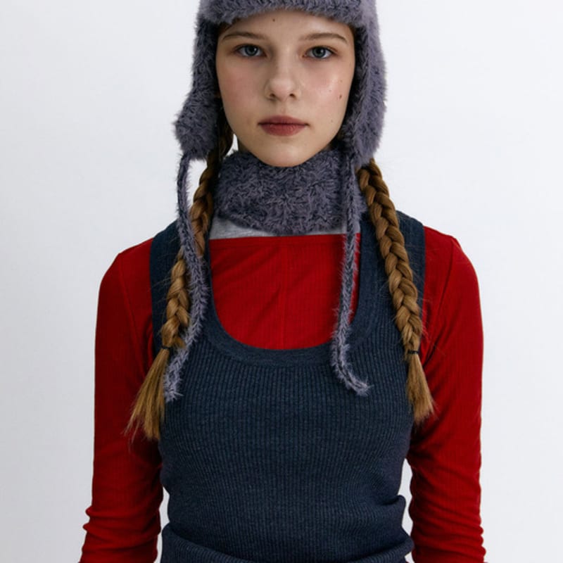 DANCING GRANDMA ANGORA TROOPER : ANGORA GRAY