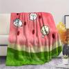 Chiikawa Flannel Blanket, High quality Comfortable for All Seasons, Home Decor, Warmth and Comfort