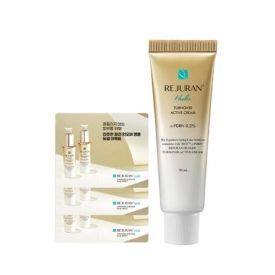 

Rejuran Healer Turnover Active Cream 50ml Promotion (+Derma Healer Ampoule 1ml*7ea) 50ml plan (+ 3ml turnover ampoule)