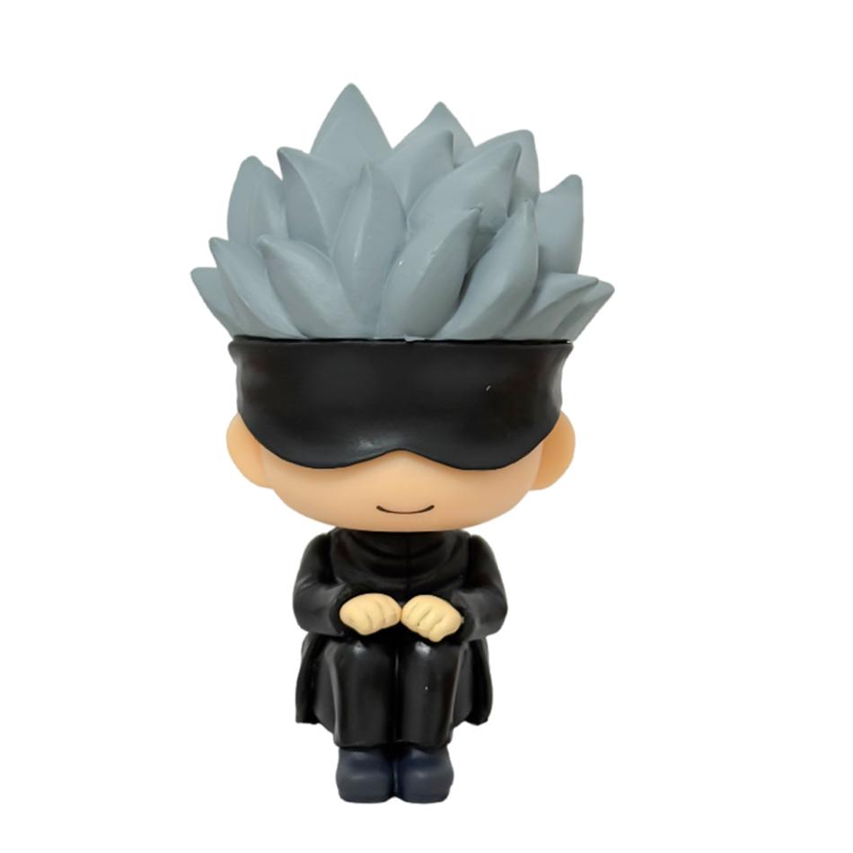 Anime 10cm Figura Jujutsu Kaisen Itadori Yuji Gojo Satori Fushiguro Megumi Kugisaki Kawaii Decorazione Auto Giocattolo Modello PVC Regalo