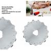 10Pcs 45mm Rotary Cutter Blades Scalloped Cutting Sharp Perforating Replacement Blades High Wear Proof