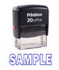 Printtoo Self Inking SAMPLE Rubber Stamp Office Stationary Custom