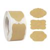 Self-Adhesive Sticker Writeable Gift Sticker Jam Label Household Labels for Baking Card Envelope Bottle and Wedding
