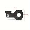 Universal Aluminum Adjustable Motorcycle Spotlight Extension Bracket Durable Rust-Resistant and Versatile Mounting Solution