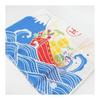 Frontier Cotton Handkerchief Mt. Fuji, Treasure Ship, and Sea Bream HKC-005 Quick-Drying Absorbent Japanese Tenugui Fabric 100% Cotton Large Size