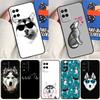 Siberian Husky Dog Case For Oppo A16 A76 A96 A58 A78 A98 A5 A9 A91 A15 A17 A77 A52 A72 A74 A94 A54S A57S Cover