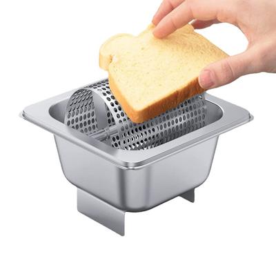 Tereyağı Çarkı Eşit Şekilde Yayılmış Tereyağı Paslanmaz Çelik Erimiş Tereyağı Dağıtıcı Tereyağı Rulo Mutfak Aletleri Amerikan Burger Aracı