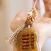 Thuja Sheep Horn Abacus Keychain & Phone Lanyard for Men, Women, and Bags