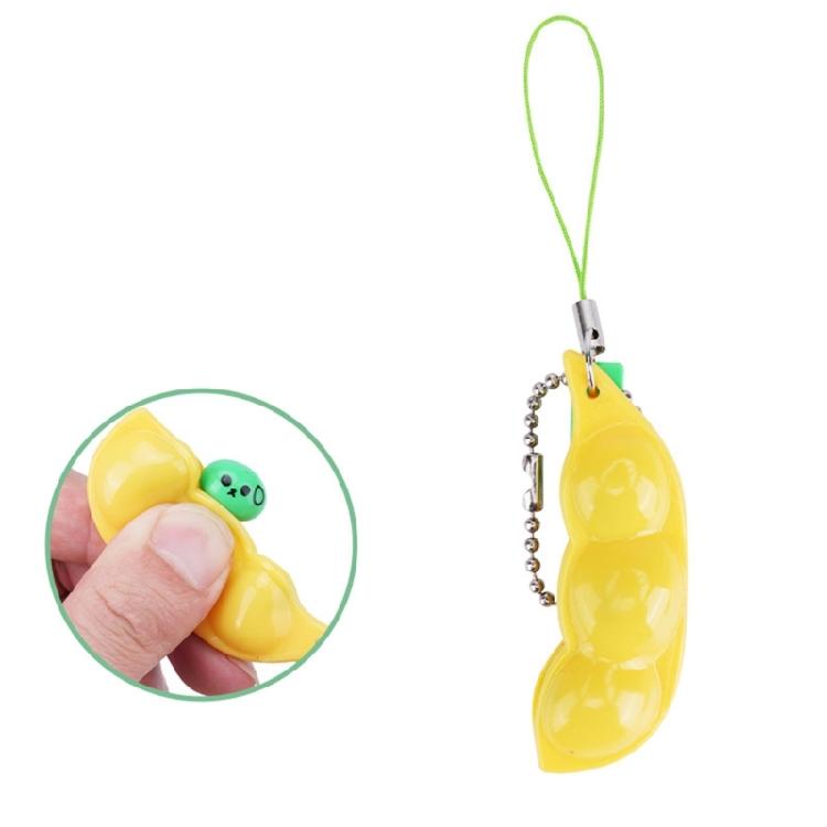 Pocket Sized Bean Keychain Tactile Sensory Stress Ball