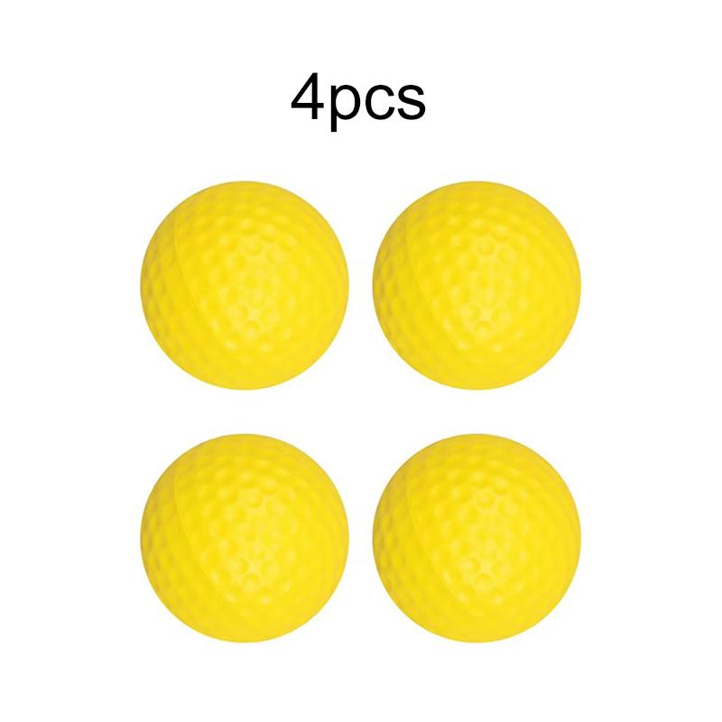 2~10pcs Practice Foam Golf Balls Yellow Indoor Sports Soft Ball Durable Suitable for Beginners Backyard Outdoor Training TMZ