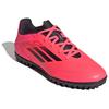 Adidas F50 Club Comfortable Fashion Ultra-Fine Leather Non-Slip Wear-Resistant Soccer Shoes Men Soccer Shoes Red Black IF1347