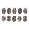 100PCS Box Hinges Mini Portable Corrosion Resistance Durable Iron Sheet Wooden Box Hinge