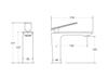 DECCO I chrome low Besco washbasin tap