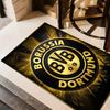 Bvb Borussia Dortmund Football Club Area Rug Design For Balcony Dining Room Playrooms Kitchen Antislip Carpet Decorate Offices