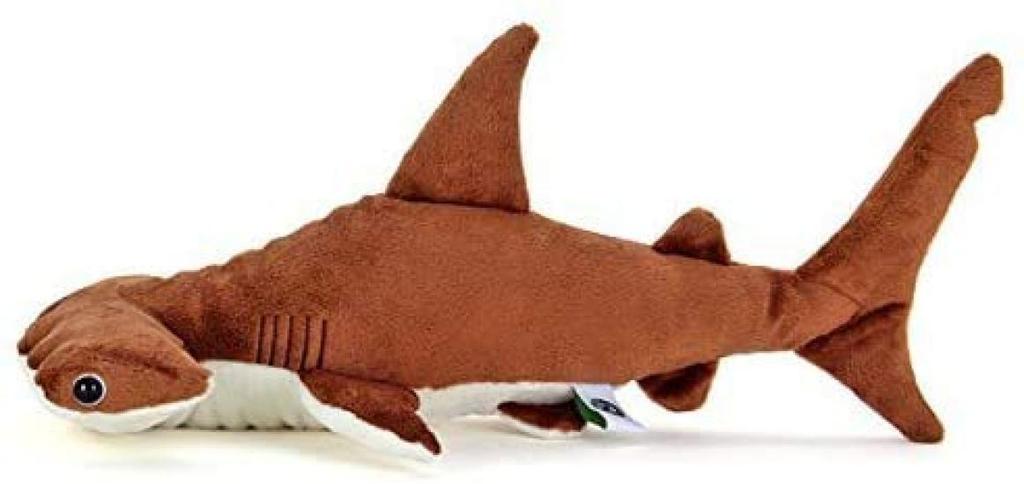 Colorata Scalloped Hammerhead Shark Plush Toy (Medium SizeSoft Touch) Realistic Shark Animal Toy Doll Gift Present Birthday (Inspected Twice)