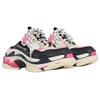 Balenciaga Triple S Mules 'White Pink And Black Double Foam And Mesh' Women's 755686W3SM15671