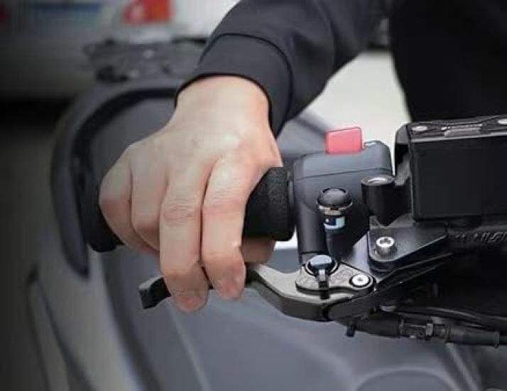 Motokano Lever for Rebel Rebel Adjustable Short Brake Lever 2-finger Brake/clutch 250, 500, 6-position (black)