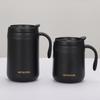 2025 New Product Office Coffee Cup Stainless Steel Double-Layer Vacuum Spray Paint Mug With Handle Heat Preservation Coffee Cup