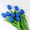 1PC 34cm PU Tulip Real Touch Artificial Flowers Tulip Bouquet for Christmas Halloween Wedding Home Party Decoration Fake Flowers