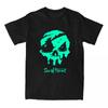 Sea of Thieves Koszulki Graficzne Z Okrągłym Dekoltem Luźna Koszulka Unisex Streetwear Krótki Rękaw Bawełniana Koszulka Codzienne Ubrania