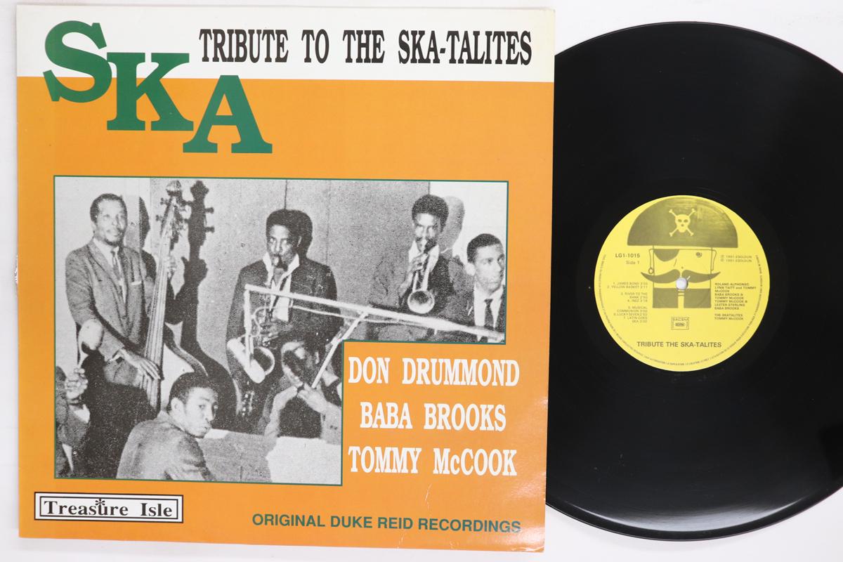LP Record SKATALITES  Tribute To The Skatalites LG11015 Lagoon 1991 France Reggae Ska  Dub Used