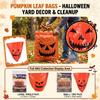 Halloween Leaf Bag for Fall Yard and Outdoor Decor Storage