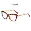 Be Equipped with Myopia Glasses Women's Eyeglass Frame Faceted Crystal Eyeglasses Cat Eye Glasses Frame Square Glasses Frame