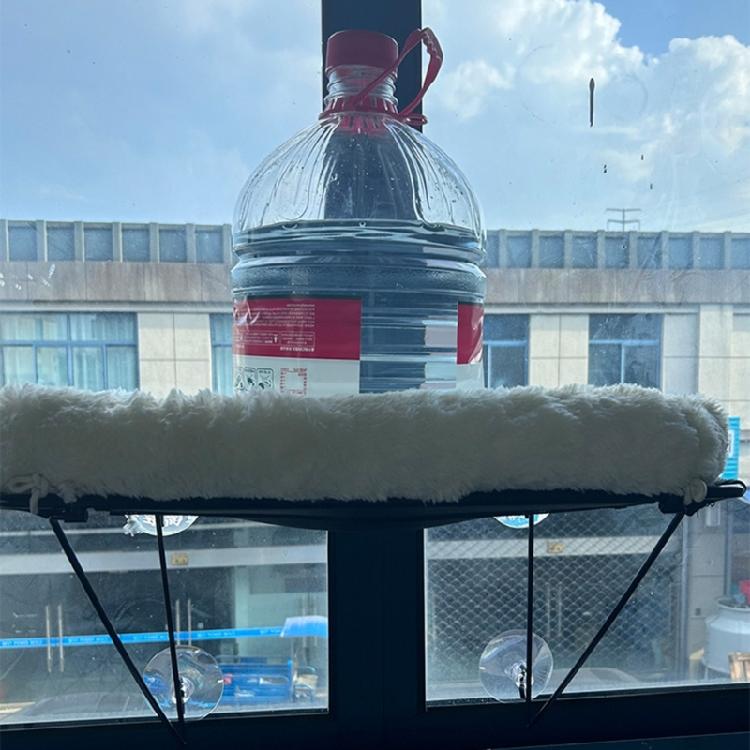 Window Mounted Cat Perch Cute Soft Cat Bed Window Shelf Hammock Window