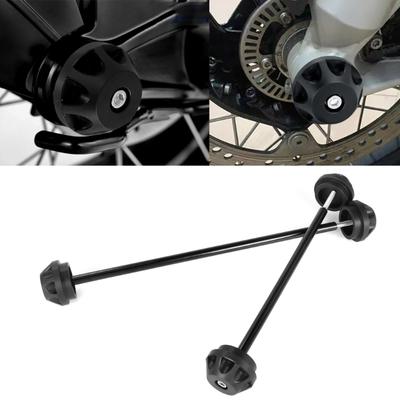 Precisions Front/Rear Fork Crash Protectors Motorcycle Crash Protectors Axles Guards Suitable for MT-09 Tracer900 Bikes