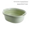 Double-Layer Plastic Vegetable and Fruit Washing Basket with Drainage