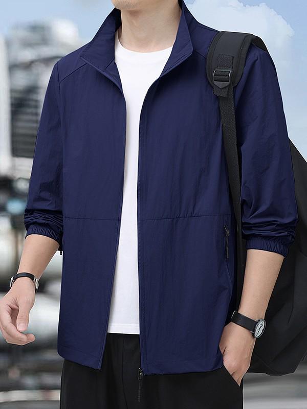 Men's Lightweight Sun-Protective Quick-Dry Waterproof Jacket