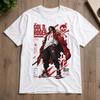 Anime Pirate King Graphic T-Shirt, Streetwear Unisex Cotton Tee, Japanese Urban Style Apparel