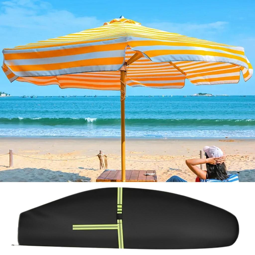 Patio Umbrella Covers Protective Cover For Outdoor Umbrellas UV-Resistant Multifunctional Stable Outdoor Protection For Parasol