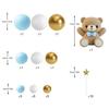 29 PCS Bear Cake Decorations We Can Bearly Wait Cake Topper for Baby Shower Party Supplies Decorations
