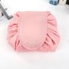 Portable Travel Makeup Bag Cylindrical Organizer Multipurpose Cosmetic Storage Pouch for Toiletries